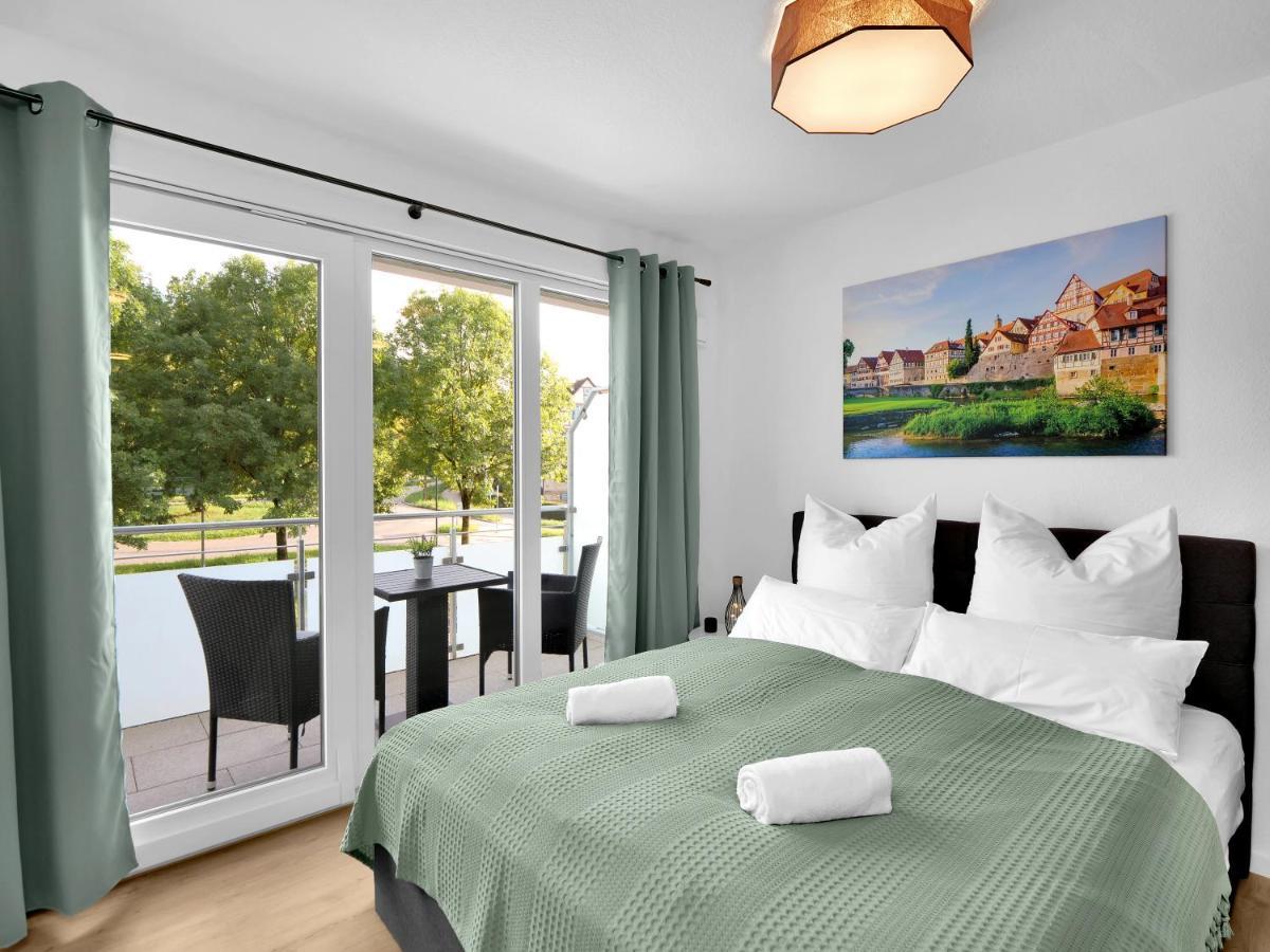שווביש האל Inhome Studio Apartment - Kueche - Parken - Tv מראה חיצוני תמונה