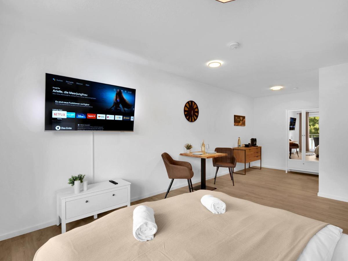 שווביש האל Inhome Studio Apartment - Kueche - Parken - Tv מראה חיצוני תמונה
